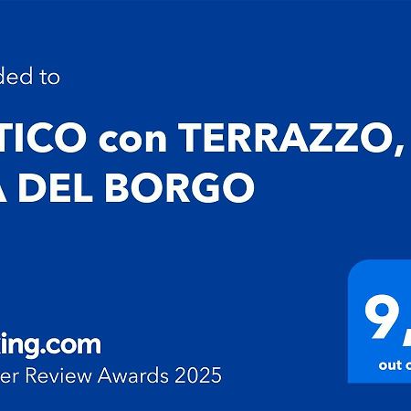 Апартаменты Attico Petfriendly Con Terrazzo, Via Del Borgo Монтесильвано Экстерьер фото